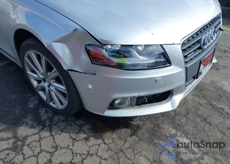 2010 Audi A4 2.0T Premium from USA, damaged, VIN WAUSFAFL7AA127500